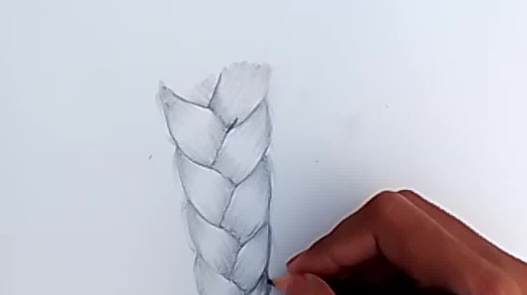 Draw simple braid easily