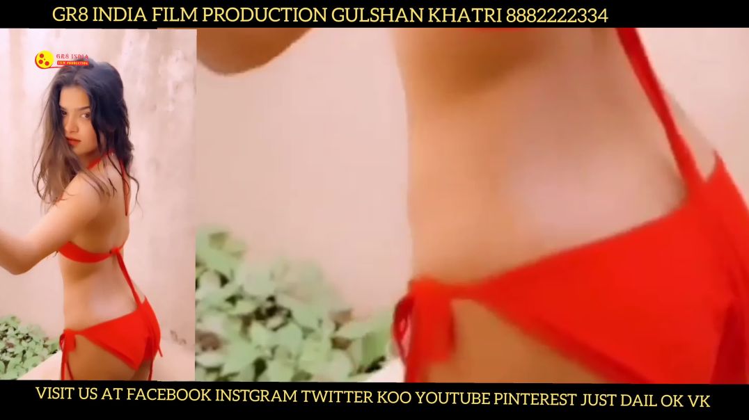 BIKINI SHOOT IN GOA BY GR8 INDIA FILM PRODUCTION GULSHAN KHATRI CONTACT 8882222334 FOR FULL DETAIL