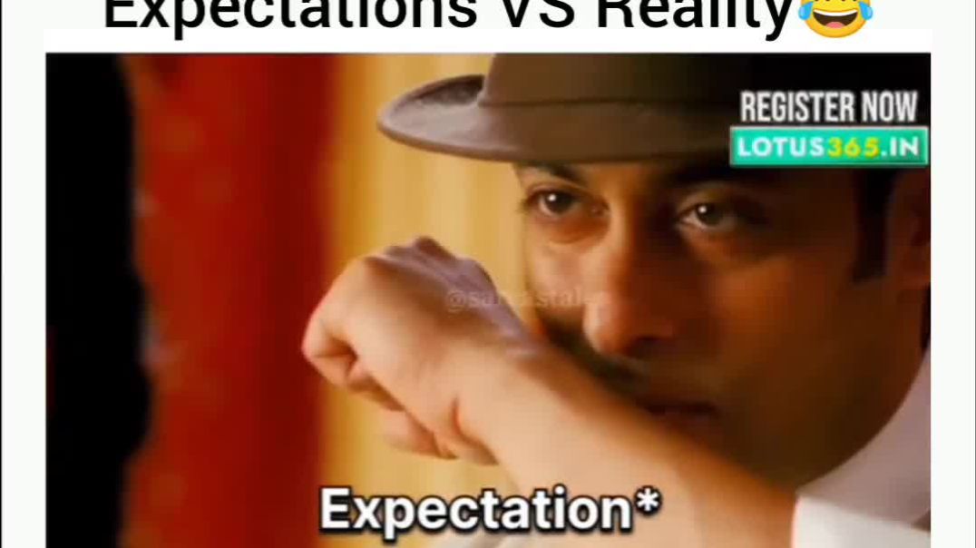 Expectations and reality 🤣