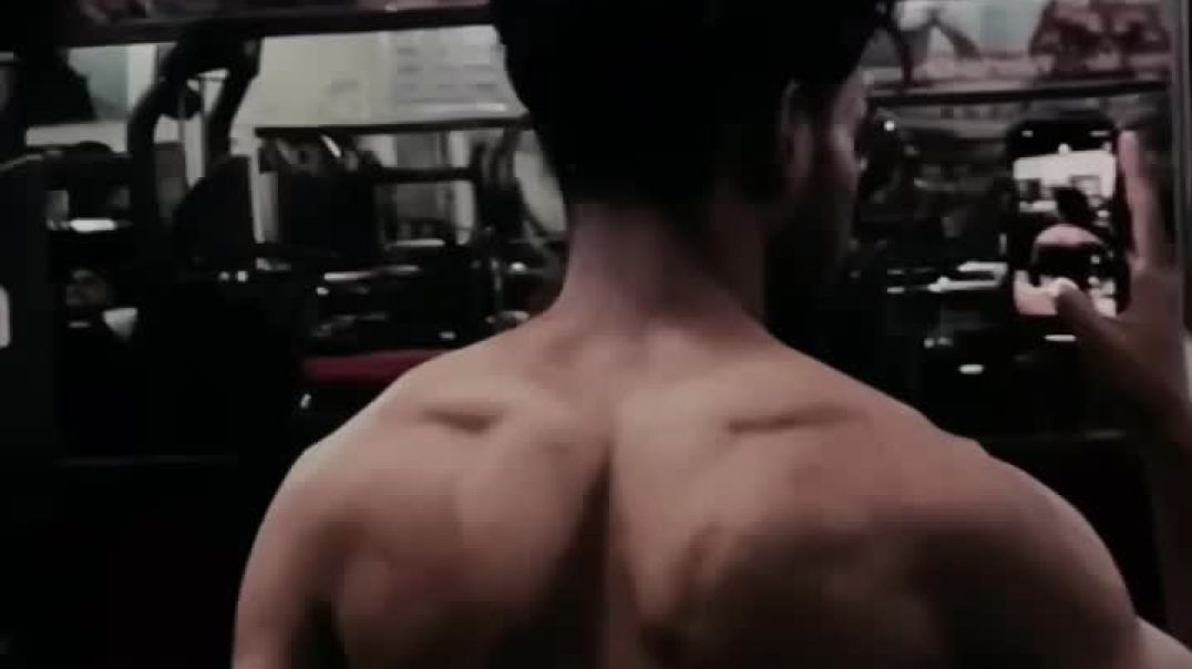 TRAP MUSCLE VIDEO #gym #workout